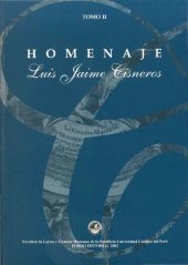 book Homenaje a Luis Jaime Cisneros