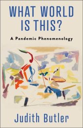 book What World Is This?: A Pandemic Phenomenology