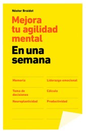 book Mejora tu agilidad mental en una semana