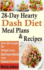 book 28-Day Hearty Dash Diet Meal Plan & Recipes