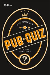 book Collins Pub Quiz: 10,000 easy, medium and difficult questions