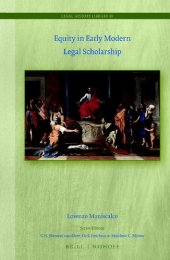 book Equity in Early Modern Legal Scholarship