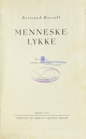 book Menneskelykke