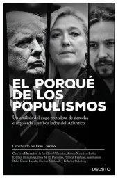 book El porqué de los populismos: Un análisis del auge populista de derecha e izquierda a ambos lados del Atlántico