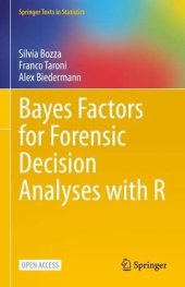 book Bayes Factors for Forensic Decision Analyses with R