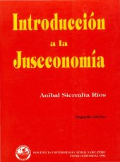 book Introducción a la juseconomía