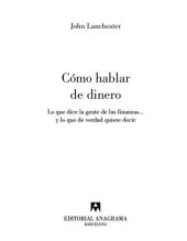 book Cómo hablar de dinero