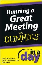 book Running a Great Meeting in a Day for Dummies