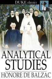 book Analytical Studies: Physiology of Marriage and Petty Troubles of Married Life