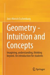 book Geometry - Intuition and Concepts: Imagining, understanding, thinking beyond. An introduction for students