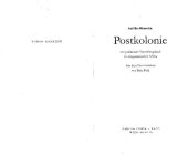 book Postkolonie. Zur politischen Vorstellungskraft im zeitgenössischen Afrika