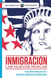 book Inmigración. Las nuevas reglas. Guía de Univision