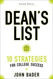 book Dean's List: Ten Strategies for College Success