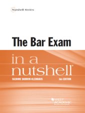 book The Bar Exam in a Nutshell