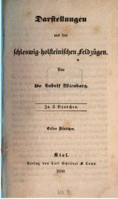 book Darstellungen aus den schleswig-holsteinischen Feldzügen