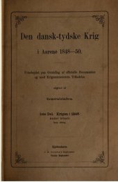 book Den dansk-tydske Krig i Aarene 1848-1850