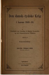 book Den dansk-tydske Krig i Aarene 1848-1850