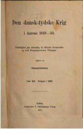 book Den dansk-tydske Krig i Aarene 1848-1850