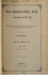 book Den dansk-tydske Krig i Aarene 1848-1850