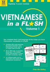 book Vietnamese Flash Cards Kit Ebook: the Complete Language Learning Kit (200 hole-punched cards, CD with Audio recordings, 32-page Study Guide)