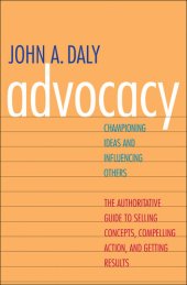 book Advocacy: Championing Ideas and Influencing Others