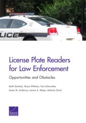 book License Plate Readers for Law Enforcement: Opportunities and Obstacles