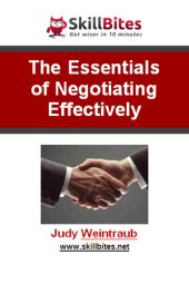 book The Essentials of Negotiating Effectively