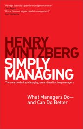 book Simply Managing: What Managers Do - and Can Do Better