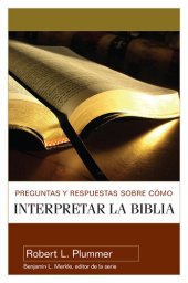 book Preguntas y respuestas sobre como interpretar la biblia