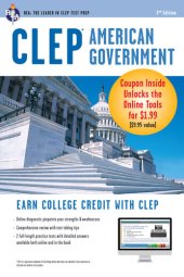 book CLEP American Government w/ Online Practice Exams