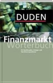 book Duden: Finanzmarkt-Wörterbuch