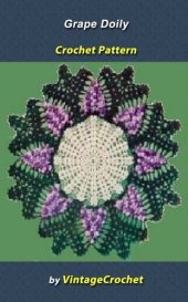 book Grape Doily Vintage Crochet Pattern