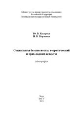 book Социальная безопасность: теоретический и прикладной аспекты: Монография