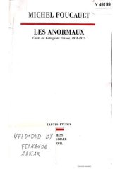 book Les Anormaux