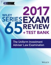 book Wiley Finra Series 65 Exam Review 2017: The Uniform Investment Adviser Law Examination