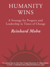 book Humanity Wins: A Strategy for Progress and Leadership in Times of Change