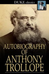 book Autobiography of Anthony Trollope