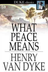 book What Peace Means