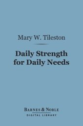 book Daily Strength for Daily Needs