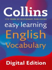 book Easy Learning English Vocabulary (Collins Easy Learning English)