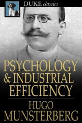 book Psychology and Industrial Efficiency