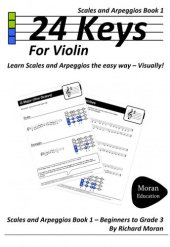 book 24 Keys: Scales and Arpeggios for Violin, Book 1