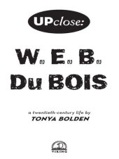 book W. E. B Du Bois