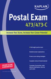 book Kaplan Postal Exam 473/473-C