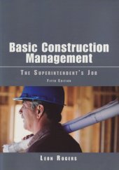 book Basic Construction Management: The Superintendent's Job