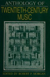 book Anthology of twentieth-century music