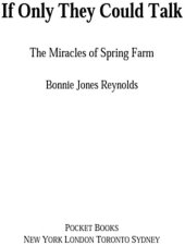 book If Only They Could Talk: The Miracles of Spring Farm