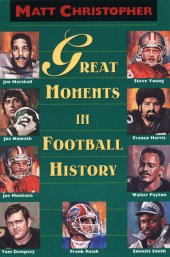 book Great Moments in Football History