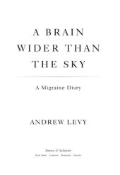 book A Brain Wider Than the Sky: A Migraine Diary