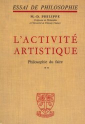 book L'activité artistique - Philosophie du faire - Tome 2